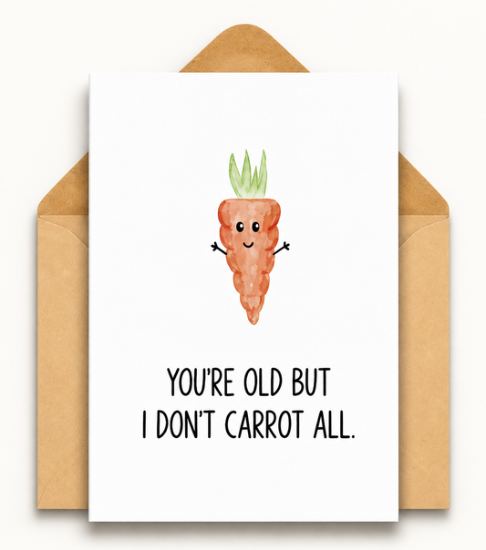 Felicitare CARROT