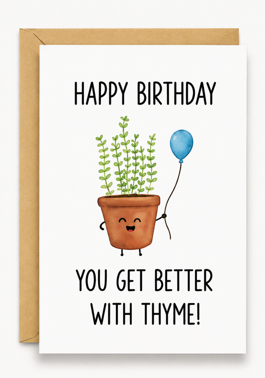 Felicitare THYME