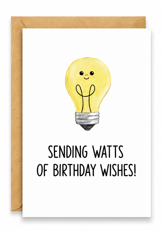 Felicitare WATTS